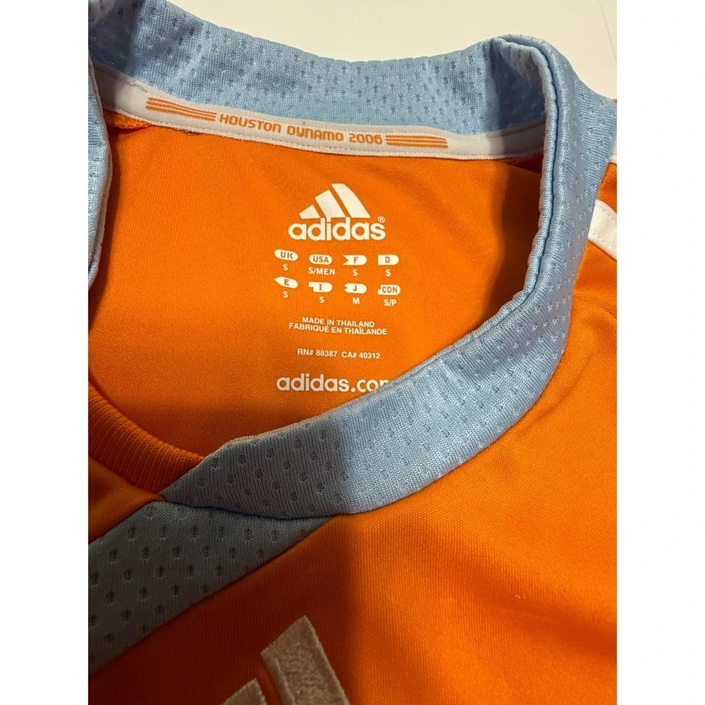 Adidas Houston Dynamo 2006 Inaugural Season Jersey Small Orange MLS Soccer